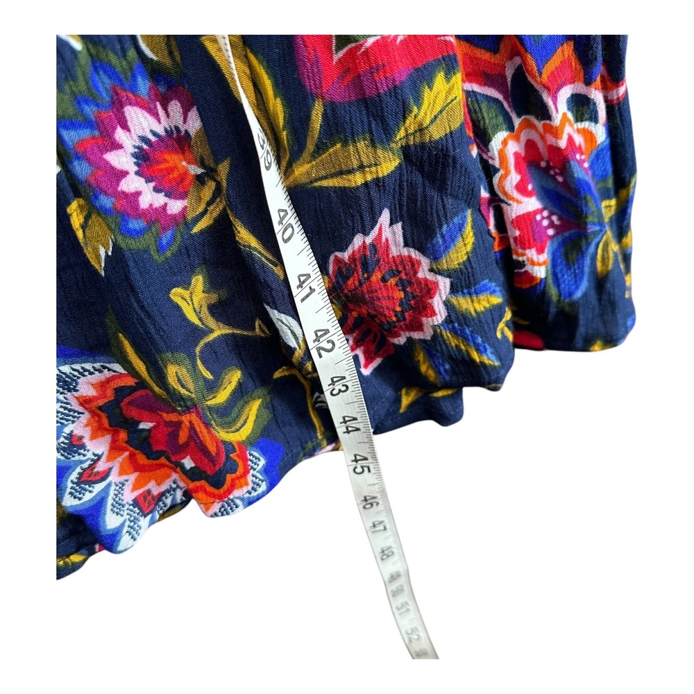 Old Navy NWT Women's S Small Boho Floral Dress Peasant Gypsy Swing Midi - Picture 12 of 15